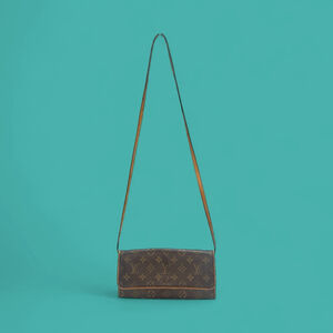 Women's Louis Vuitton Monogram Brown Tan Crossbody Bag One Size